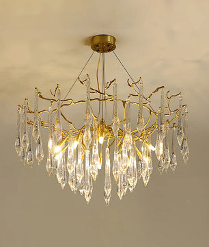 Branchs Brass Chandelier