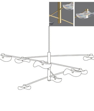 Dainolite Chandelier