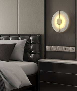 Artistic Alabaster Wall Lamp