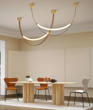 Leather Pendant Light