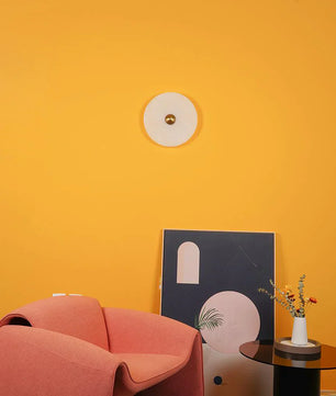 Round Alabaster Wall Lamp