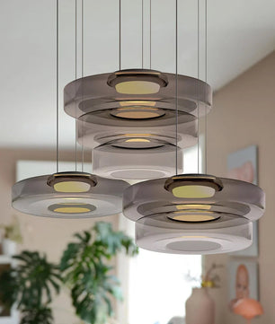 Nordic postmodern creative glass pendant light