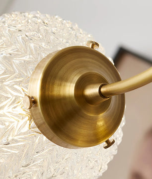 Retro Glass Ceiling Lamp