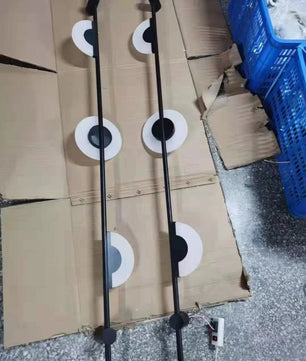 Black Slender Alabaster Wall Lamp