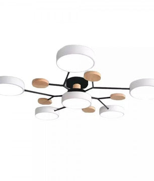 Nordic Branched Disc Metal Ceiling Lamp S117