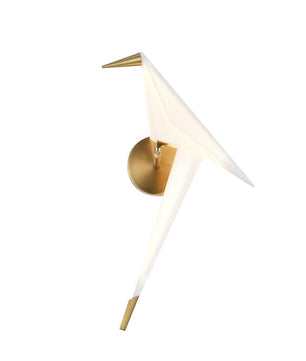 Perching Bird Wall Lamp