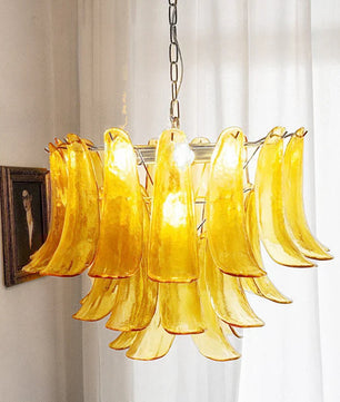 Murano Petal Chandelier