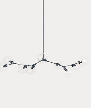 Perry Globe Horizontal Chandelier