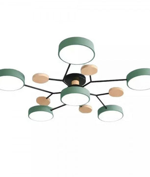 Nordic Branched Disc Metal Ceiling Lamp S117