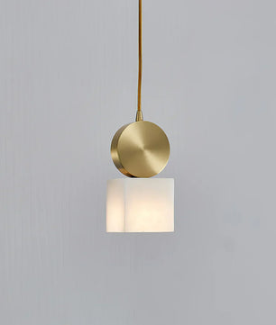 Etruscan Alabaster Pendant Light