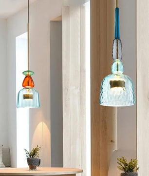 Nordic Macaron Lollipop Glass Pendant Lamp S118