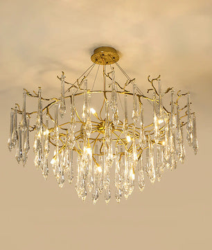 Branchs Brass Chandelier