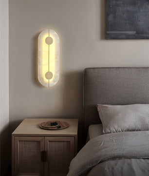Artistic Alabaster Wall Lamp