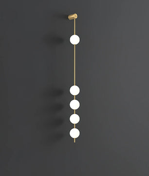 Vertical Balls Wall Lamp