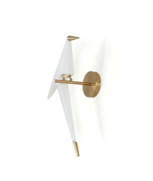 Perching Bird Wall Lamp