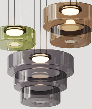 Nordic postmodern creative glass pendant light