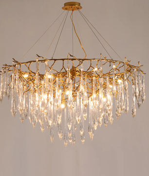 Branchs Brass Chandelier