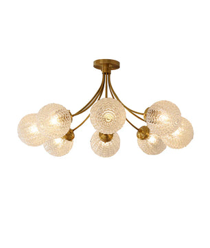 Retro Glass Ceiling Lamp