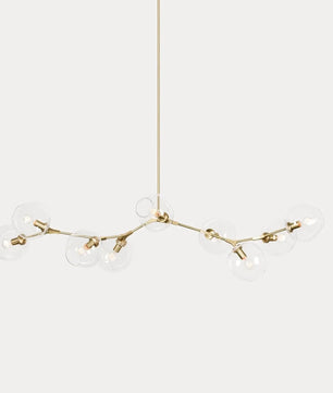 Perry Globe Horizontal Chandelier