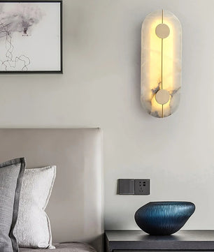 Artistic Alabaster Wall Lamp