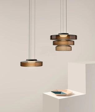 Nordic postmodern creative glass pendant light