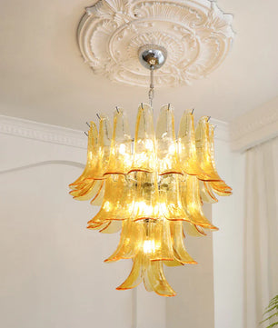 Murano Petal Chandelier