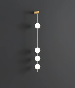 Vertical Balls Wall Lamp