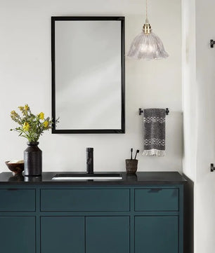 Nordic Retro Flower Glass Pendant Lamp S45