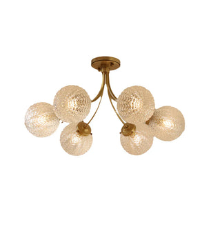 Retro Glass Ceiling Lamp