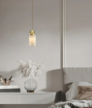 Etruscan Alabaster Pendant Light