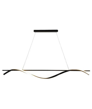 Black Wave Chandelier