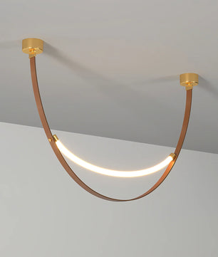 Leather Pendant Light