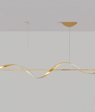 Whisper Linear Island Chandelier