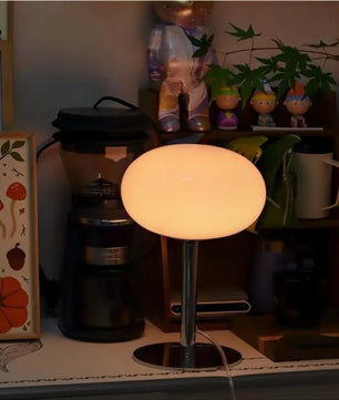 Minimalist Bauhaus Glass Table Lamp S22