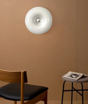 Bauhaus Glass Donut Table / Wall Lamp S77