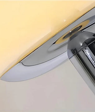 Bauhaus Lollipop Ripple Glass Table Lamp S27