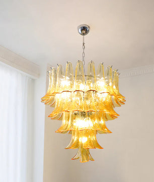 Murano Petal Chandelier
