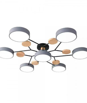 Nordic Branched Disc Metal Ceiling Lamp S117