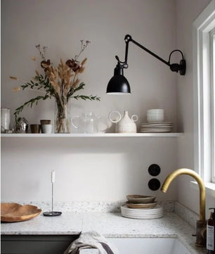 Nordic Rotatable Swing Arm Wall/Ceiling Light S112