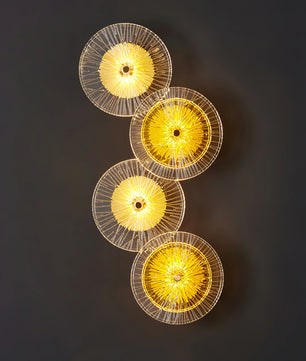 Lotus Leaves Wall Lamp
