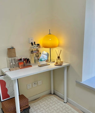 Mushroom Brown Table Lamp