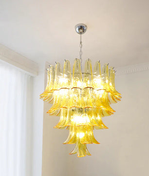Murano Petal Chandelier