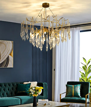 Branchs Brass Chandelier