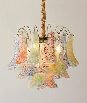 Mazzega Murano Glass Chandelier