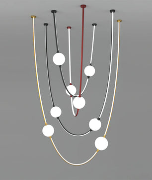Linea Curva Chandelier
