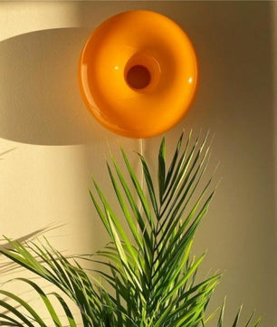 Bauhaus Glass Donut Table / Wall Lamp S77