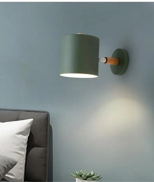 Nordic Macaron Cylinder Rotatable Wall Lamp S38