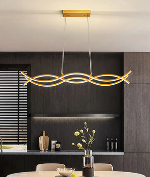 Wave Island Chandelier