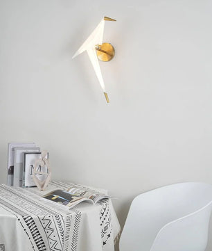 Perching Bird Wall Lamp