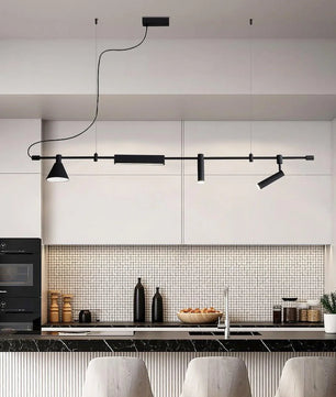 Horizontal Linear LED Pendant Lamp
